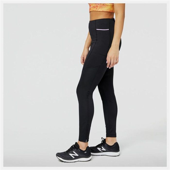 Mallas Deportivas de Mujer New Balance Impact Run AT Heat Tight Negro 2