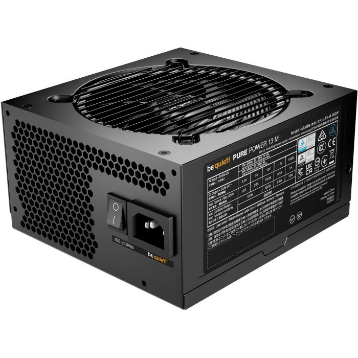 Be Quiet! PURE POWER 13 M 850W 80 PLUS Gold ATX 3.1 Fuente de Alimentación Modular 2 Be Quiet! PURE POWER 13 M 850W 80 PLUS Gold ATX 3.1 Fuente de Alimentación Modular 2