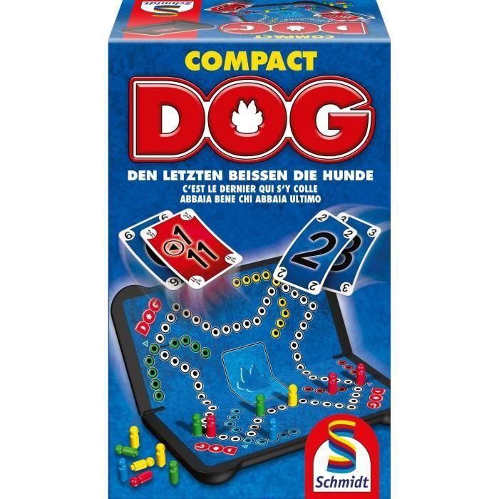 Dog Compact - Juego de mesa - SCHMIDT SPIELE Dog Compact - Juego de mesa - SCHMIDT SPIELE