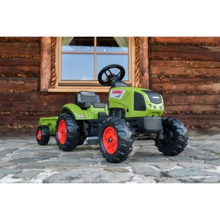 FALK Claas Arion 410 Pedal Tractor + Trailer 1 FALK Claas Arion 410 Pedal Tractor + Trailer 1