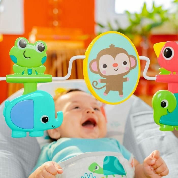 Bright Starts BRI0074451130708 Transat Paraíso Juguetón, con Vibraciones Relajantes y Juguetes Interactivos para Bebés 0-6 Meses 2 Bright Starts BRI0074451130708 Transat Paraíso Juguetón, con Vibraciones Relajantes y Juguetes Interactivos para Bebés 0-6 Meses 2