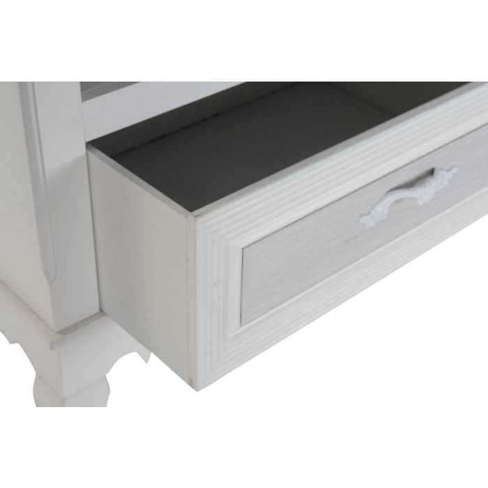Mesa Centro Romantico DKD Home Decor Blanco 42 x 61 x 100 cm 3 Mesa Centro Romantico DKD Home Decor Blanco 42 x 61 x 100 cm 3