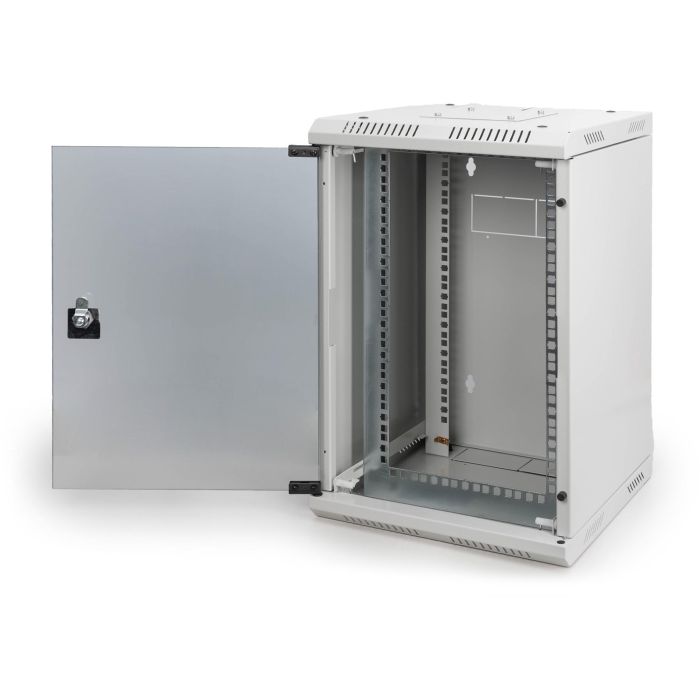 DIGITUS Carcasa Mural Combinada 254 mm (10") y 482.6 mm (19") 10U Acero IP20, Gris 7