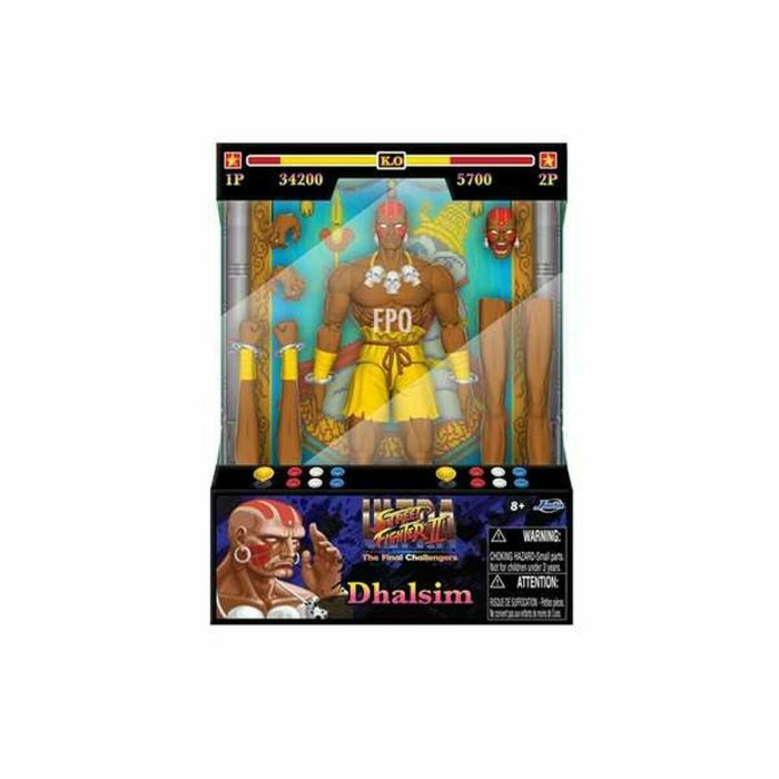 Jada Figura Dhalsim Articulada 15 cm con Accesorios Intercambiables JAD1721206236500 15 Jada Figura Dhalsim Articulada 15 cm con Accesorios Intercambiables JAD1721206236500 15