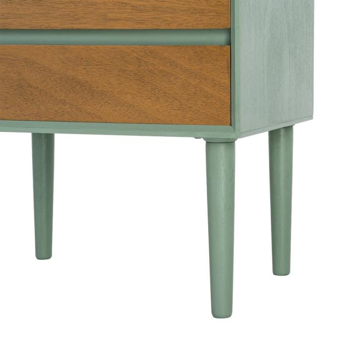 Mesita Verde Dm Dormitorio 50 X 35 X 50 cm