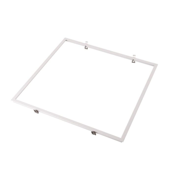 Marco de Aluminio para Panel LED 60x60cm HO-AF-600x600 Empotrar Techo Blanco 3 Marco de Aluminio para Panel LED 60x60cm HO-AF-600x600 Empotrar Techo Blanco 3