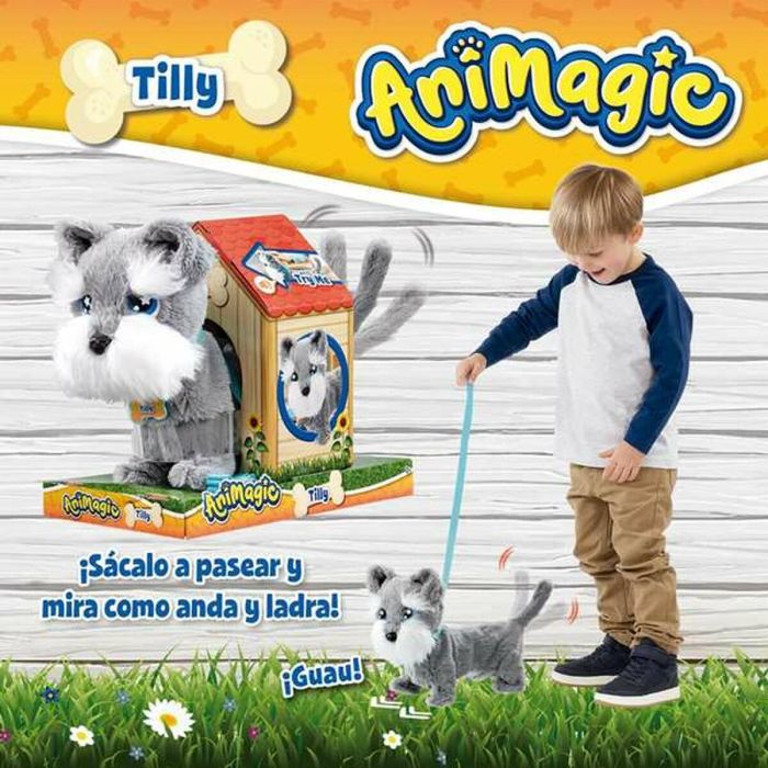 Goliath Perrito Tilly El Terrier - Juguete de Peluche Interactivo que Anda y Ladra. Incluye Correa de Paseo, Pilas AA (30x16.5x21 cm) 1 Goliath Perrito Tilly El Terrier - Juguete de Peluche Interactivo que Anda y Ladra. Incluye Correa de Paseo, Pilas AA (30x16.5x21 cm) 1