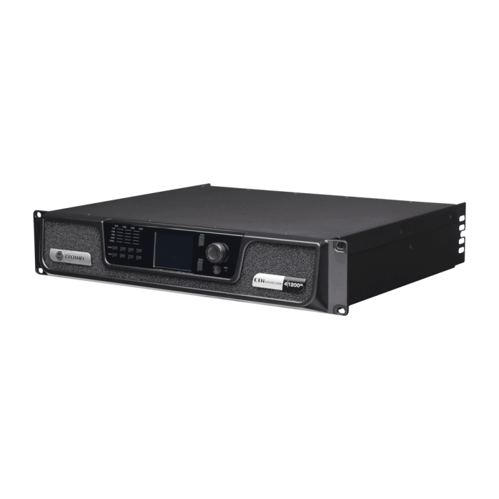 Entrada Analógica + Blu Link, 4 Canales, 1200W Por Canal De Salida 2