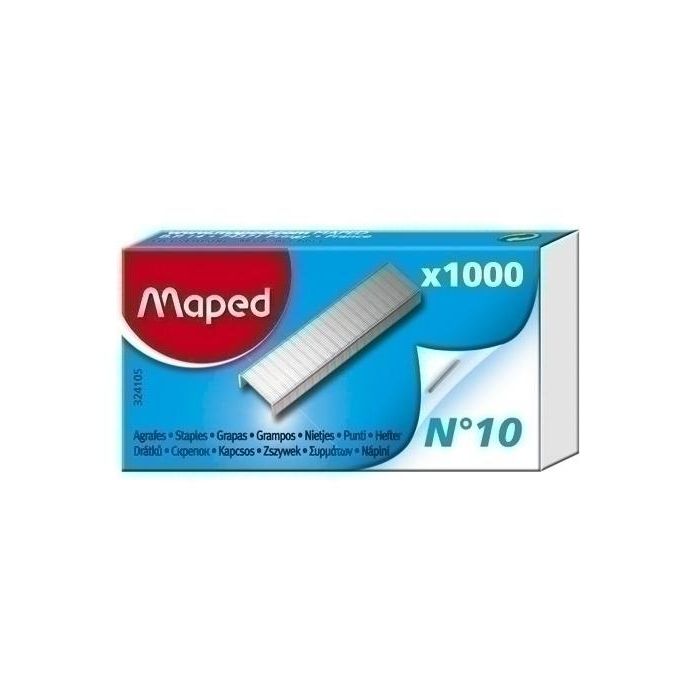 Grapas Maped 10 Caja De 1000 (Set de 36)