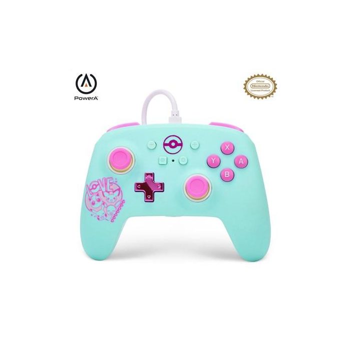 PowerA NSGP0146-01 Mando con Cable Mejorado para Nintendo Switch - Diseño Sweet Friends, Botones Asignables, Cable USB-C 3m, Compatible con Switch OLED y Switch 8 PowerA NSGP0146-01 Mando con Cable Mejorado para Nintendo Switch - Diseño Sweet Friends, Botones Asignables, Cable USB-C 3m, Compatible con Switch OLED y Switch 8