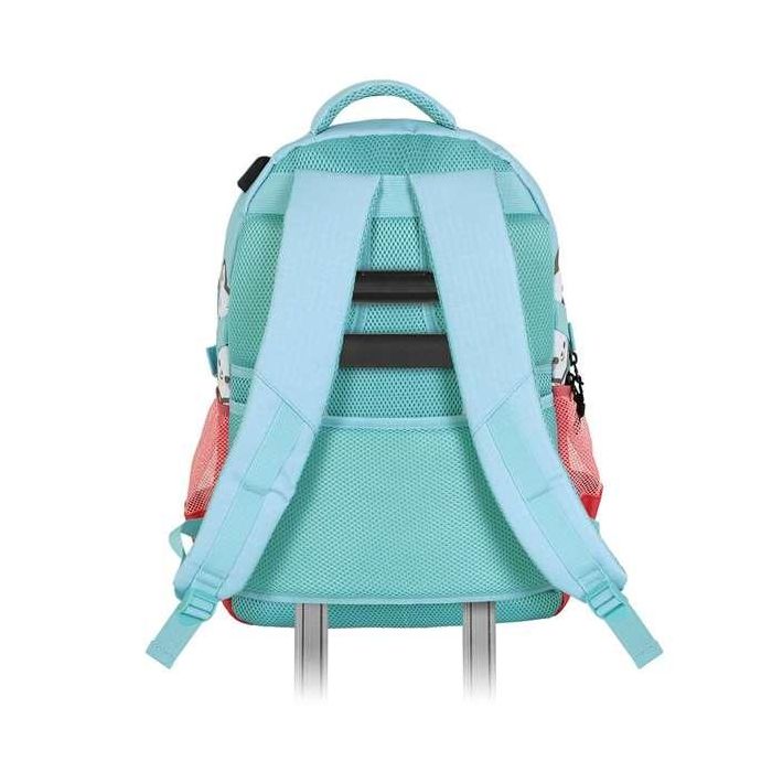 Karactermania Mochila OMP! Run. Plus FAN Popcorn, 3 compartimentos, puerto USB, material Ripstop, Azul, 21 x 34 x 46 cm 3 Karactermania Mochila OMP! Run. Plus FAN Popcorn, 3 compartimentos, puerto USB, material Ripstop, Azul, 21 x 34 x 46 cm 3