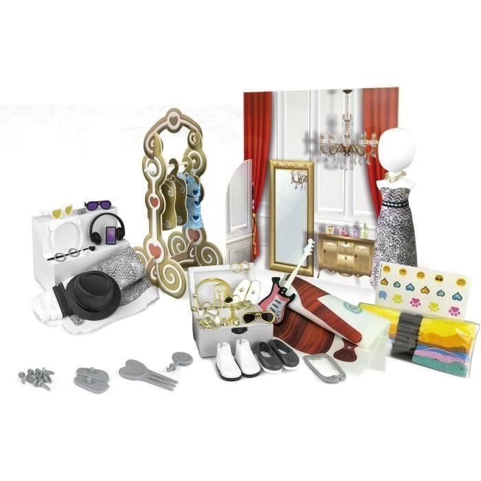 Educa AAAUC93332 Kit de Creación de Moda Noche de Gala - 200 Conjuntos - 1 Muñeca - Para Niños +6 Años 2 Educa AAAUC93332 Kit de Creación de Moda Noche de Gala - 200 Conjuntos - 1 Muñeca - Para Niños +6 Años 2