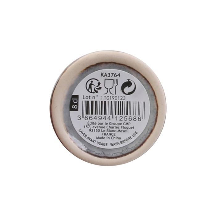 Home Deco Factory Vaso Espresso Gres Arena Colección Natural Capacidad 80 ml 1 Home Deco Factory Vaso Espresso Gres Arena Colección Natural Capacidad 80 ml 1