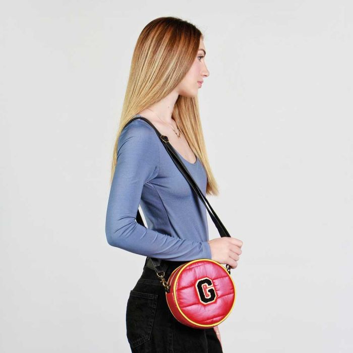 Bolso Redondo Padding G Harry Potter Rojo 4 Bolso Redondo Padding G Harry Potter Rojo 4