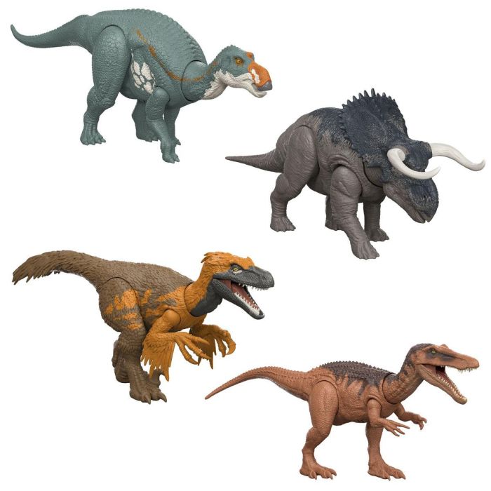 Mattel Dinosaurio Jurassic World Wild Roar, Figura de Acción Surtida con Sonido Rugido Realista (Pilas LR44) 1 Mattel Dinosaurio Jurassic World Wild Roar, Figura de Acción Surtida con Sonido Rugido Realista (Pilas LR44) 1