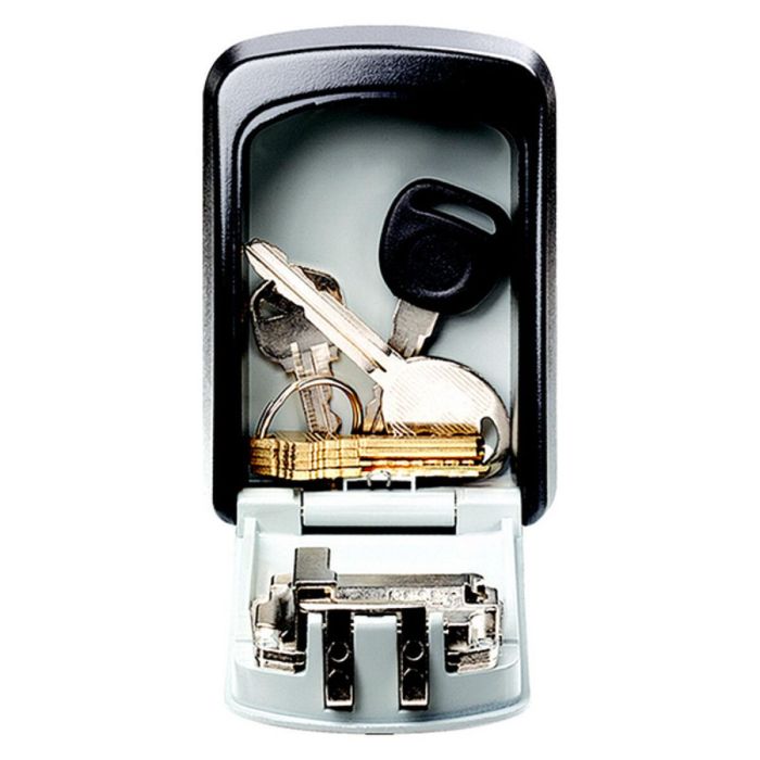 Armario de llaves Master Lock 5401EURD Metal Negro/Gris 8 x 3 x 12 cm 4 Armario de llaves Master Lock 5401EURD Metal Negro/Gris 8 x 3 x 12 cm 4