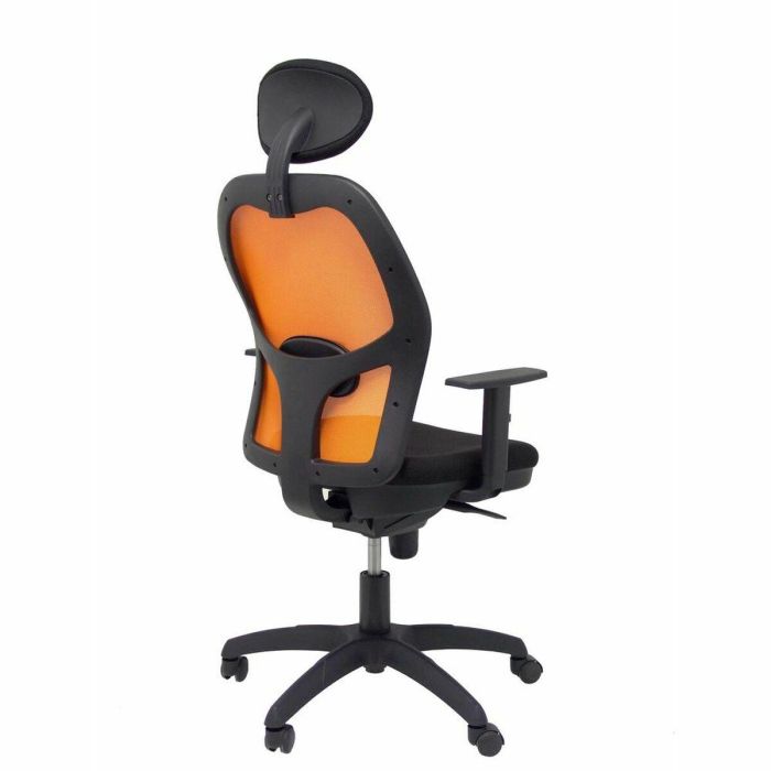 Silla de Oficina con Cabecero Jorquera P&C ALI840C Negro 1 Silla de Oficina con Cabecero Jorquera P&C ALI840C Negro 1