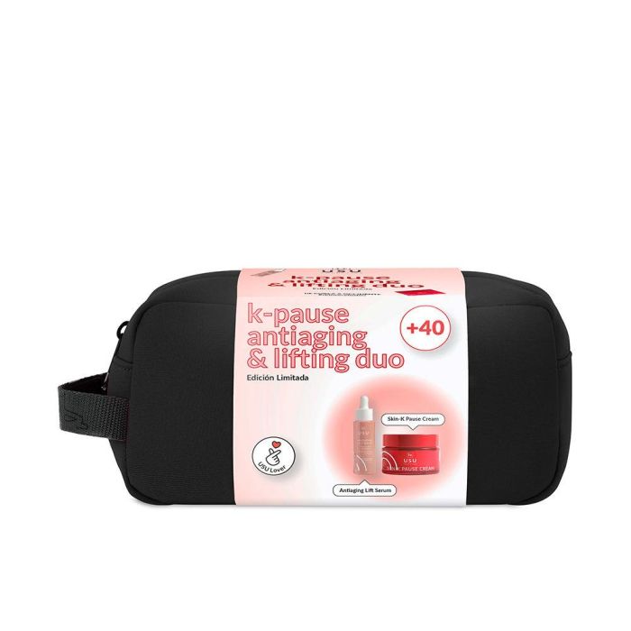 USU COSMETICS SKIN-K PAUSE Crema + Sérum Estuche 3 pz Anti-Aging para Perimenopausia y Menopausia