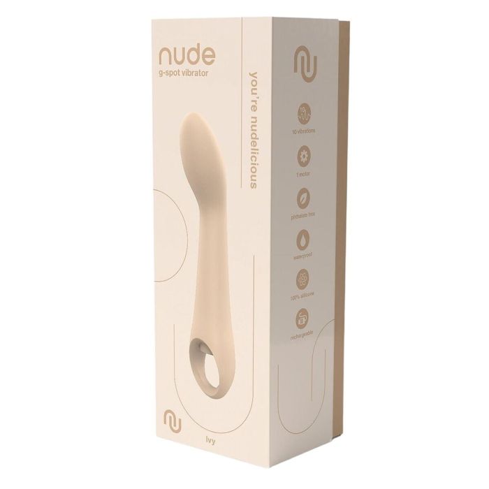 Mini Vibrador Dream Toys Nude Ivy Amarillo 3 Mini Vibrador Dream Toys Nude Ivy Amarillo 3