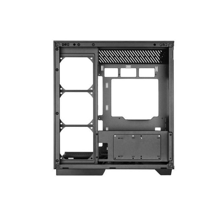 Mars Gaming MC-3GF Caja Gaming Torre Panorámica Triple Cristal Templado ARGB con 2 Ventiladores, Montaje Vertical GPU y Soporte Líquida 360mm 4