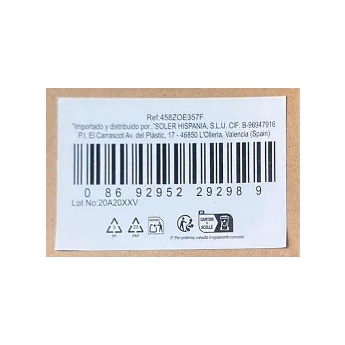 Set 6 Vasos 300Cc Zoey (8 Cajas) 1