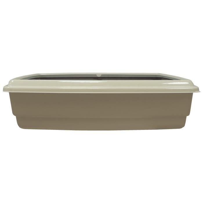 Caja de arena AIME con borde + pala - Para gatos 1 Caja de arena AIME con borde + pala - Para gatos 1