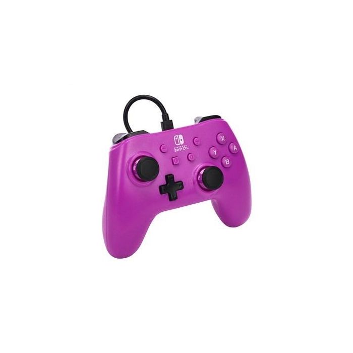 Mando Con Cable Nintendo Switch Grape Morado POWER A NSGP0143-01 7