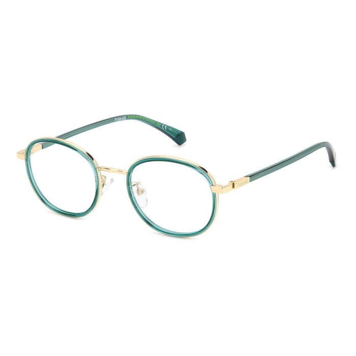 Montura de Gafas Unisex Polaroid PLD-D475-G-J5G Gold Ø 50 mm