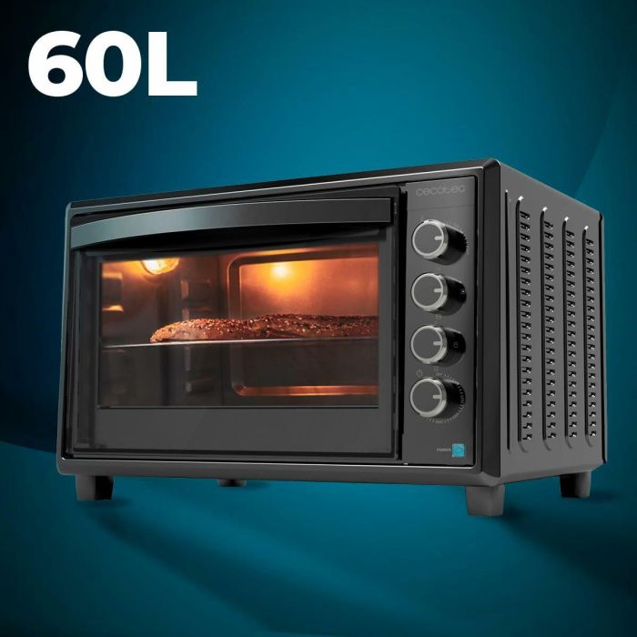 Cecotec Bake&Toast 6090 Black Gyro 60 L 2200 W Negro Parrilla 7 Cecotec Bake&Toast 6090 Black Gyro 60 L 2200 W Negro Parrilla 7
