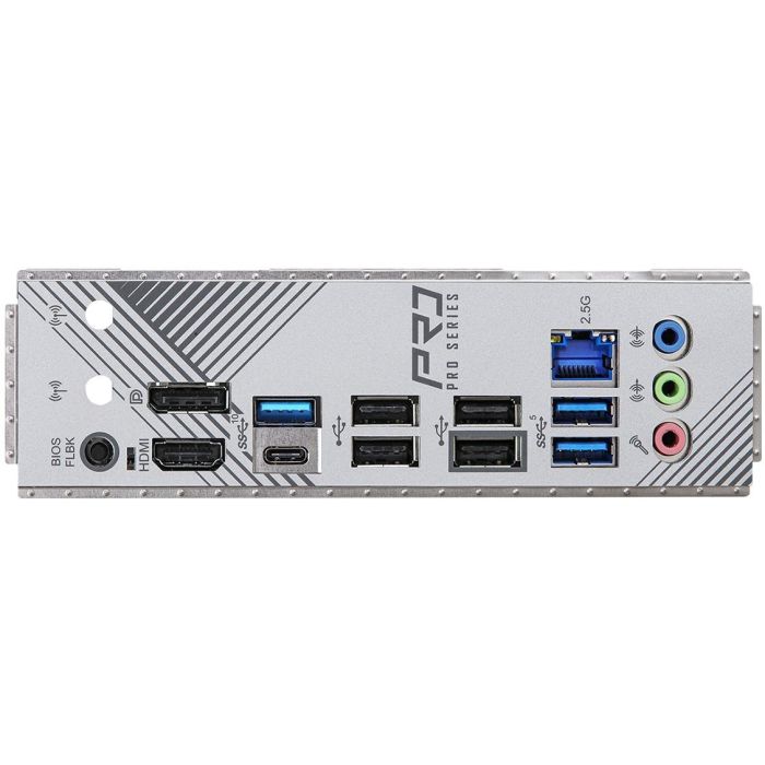 ASRock B650M Pro RS Placa Base mATX AM5 (Ryzen 5/7) HDMI/DisplayPort, DDR5, SATA III, USB 3.2 Gen2 5 ASRock B650M Pro RS Placa Base mATX AM5 (Ryzen 5/7) HDMI/DisplayPort, DDR5, SATA III, USB 3.2 Gen2 5