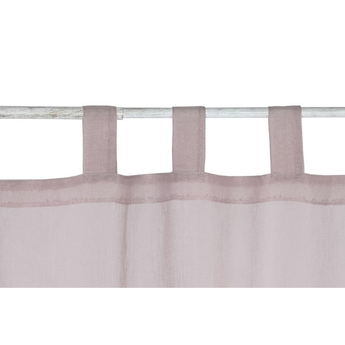 Visillo Urban DKD Home Decor Rosa Palo 260 x 140 cm (2 Unidades) 1 Visillo Urban DKD Home Decor Rosa Palo 260 x 140 cm (2 Unidades) 1