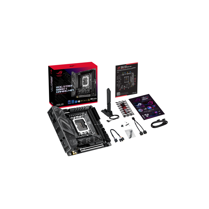 ASUS ROG STRIX B860-I GAMING WiFi Intel B860 LGA 1851 (Socket V1) mini ITX 9 ASUS ROG STRIX B860-I GAMING WiFi Intel B860 LGA 1851 (Socket V1) mini ITX 9