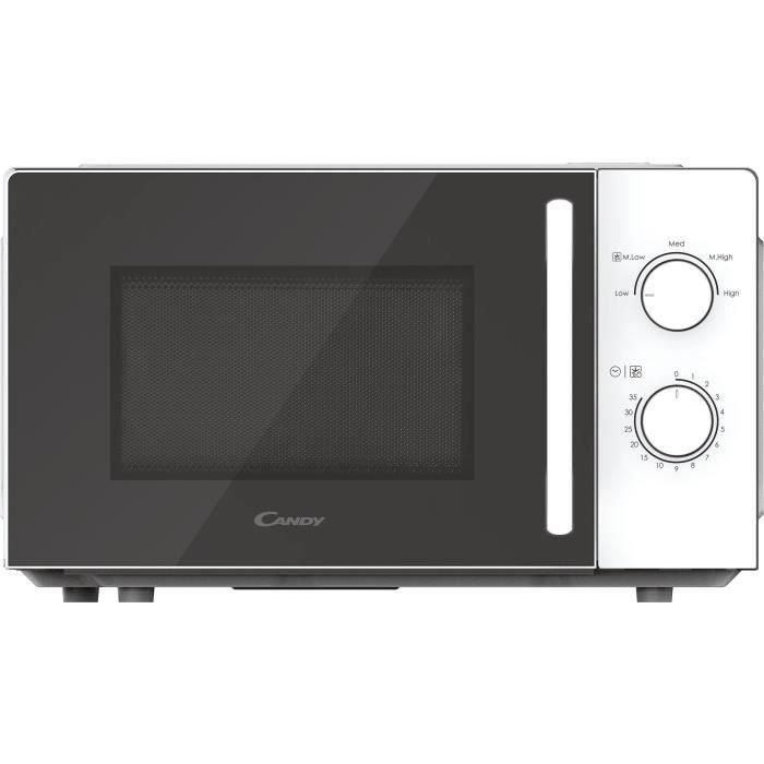 CMW20SMWLI Microondas Mono CANDY Idea - 20L - MO: 700W - UI mecánica - 5 niveles de potencia - Blanco CMW20SMWLI Microondas Mono CANDY Idea - 20L - MO: 700W - UI mecánica - 5 niveles de potencia - Blanco