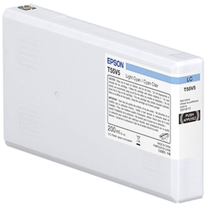 Cartucho de Tinta Original Epson T55W5 Cian