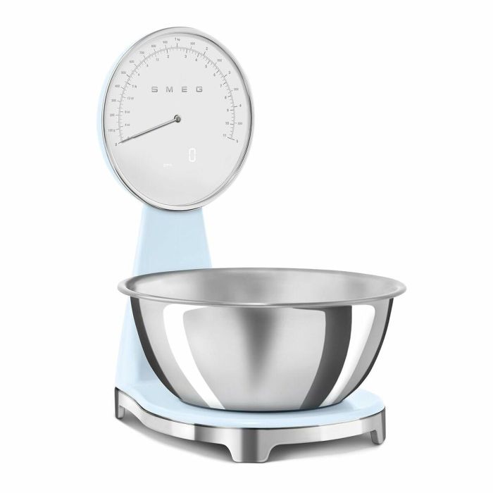 Smeg Analog And Digital Kitchen Scale Pastel Blue KSF01PBWW 3 Smeg Analog And Digital Kitchen Scale Pastel Blue KSF01PBWW 3