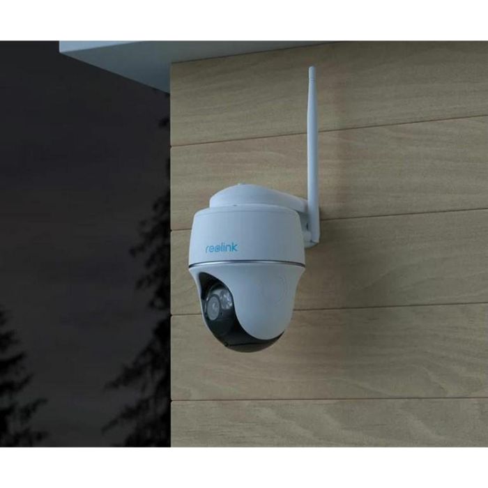 Reolink G440 Cámara IP de Seguridad 4G con Batería Recargable, 8MP 4K, Exterior/Interior, Pan/Tilt, Detección Inteligente