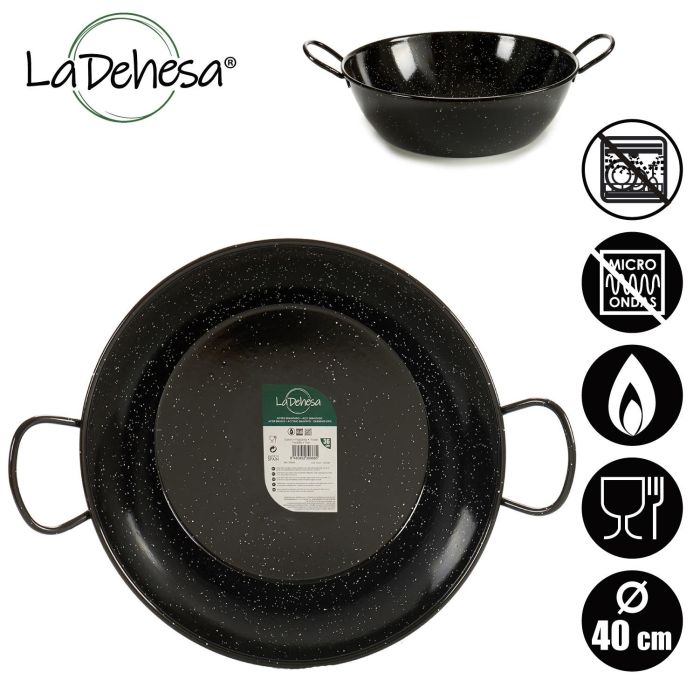 Sarten Honda Esmaltada Con Asas 40 Cm La Dehesa (4 Unidades) 3 Sarten Honda Esmaltada Con Asas 40 Cm La Dehesa (4 Unidades) 3