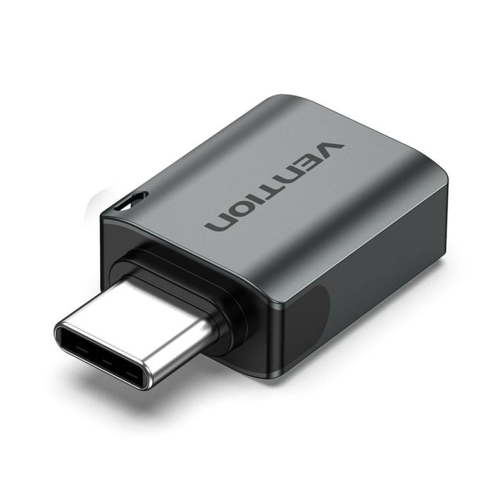 Vention CDQH0 Adaptador USB-C Macho a USB-A Hembra 3.0, 5 Gbps, Gris, Carcasa de Aleación de Aluminio 3 Vention CDQH0 Adaptador USB-C Macho a USB-A Hembra 3.0, 5 Gbps, Gris, Carcasa de Aleación de Aluminio 3
