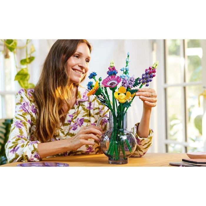 LEGO 10313 Ramo de Flores Silvestres Icons para Construir Adultos - 8 Variedades de Flores, Tallos Ajustables, Ideal Regalo 6 LEGO 10313 Ramo de Flores Silvestres Icons para Construir Adultos - 8 Variedades de Flores, Tallos Ajustables, Ideal Regalo 6
