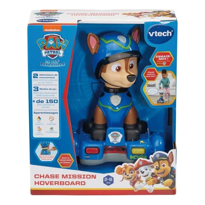 Vtech Hoverboard de Misión de Persecución Patrulla Canina VTE3417765735059 Idioma Francés Vtech Hoverboard de Misión de Persecución Patrulla Canina VTE3417765735059 Idioma Francés