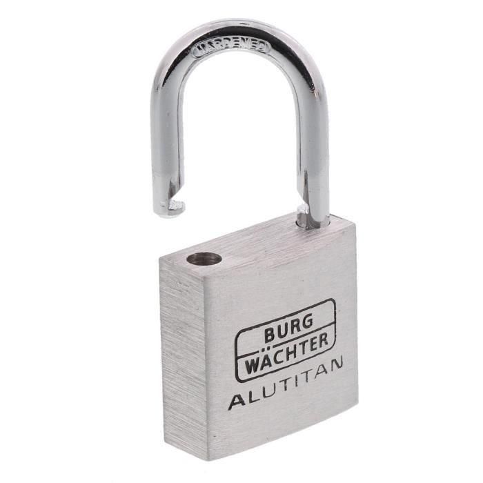 Burg Wachter BUR4003482361511 - Juego de 2 candados Duo 770 30 SB, 30 mm, Alutitan, doble cierre, anti-picking 2 Burg Wachter BUR4003482361511 - Juego de 2 candados Duo 770 30 SB, 30 mm, Alutitan, doble cierre, anti-picking 2