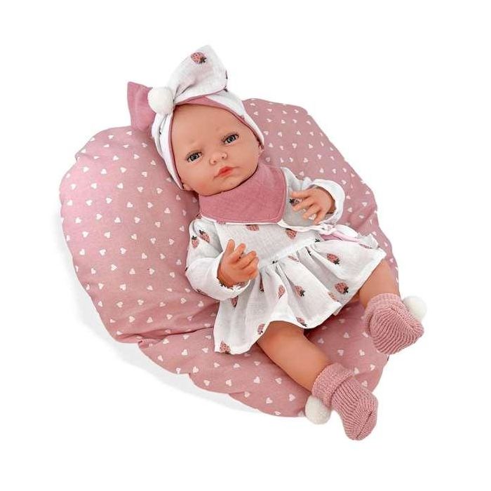 New born niña vestido fresas ref: 8125-24 45 cm New born niña vestido fresas ref: 8125-24 45 cm