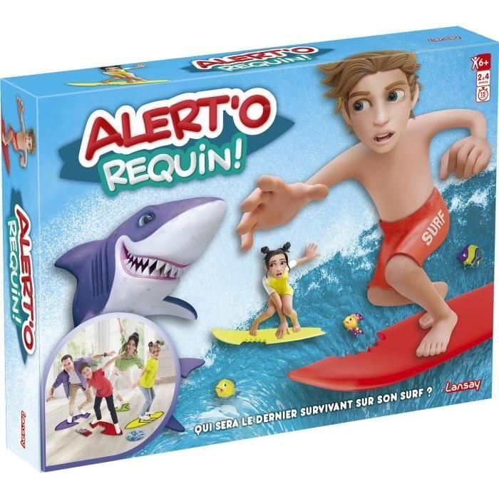 Lansay LAN3181860751909 - Juego de Mesa ¡Alerta de Tiburón! para Niños de 5 Años en Adelante Lansay LAN3181860751909 - Juego de Mesa ¡Alerta de Tiburón! para Niños de 5 Años en Adelante