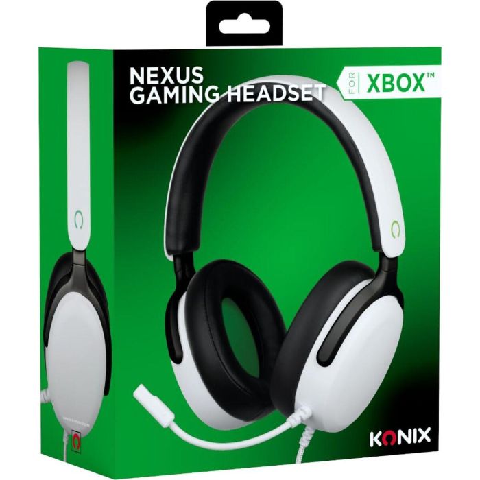 Konix Auriculares Supraurales para Juegos Nexus Xbox Series X|S con Micrófono y Conector de 3,5 mm, Cable de 1,5 m 2 Konix Auriculares Supraurales para Juegos Nexus Xbox Series X|S con Micrófono y Conector de 3,5 mm, Cable de 1,5 m 2