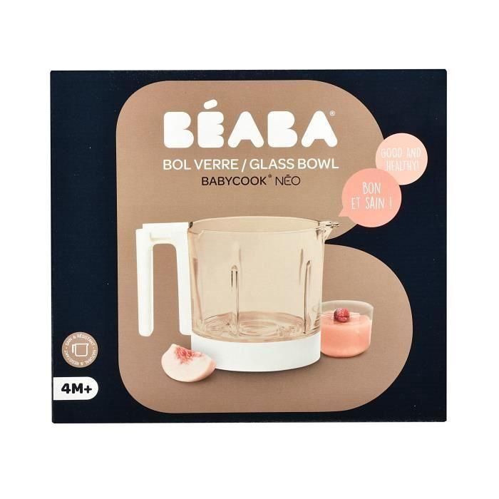 BEABA Bol de vidrio Babycook Neo blanco 1