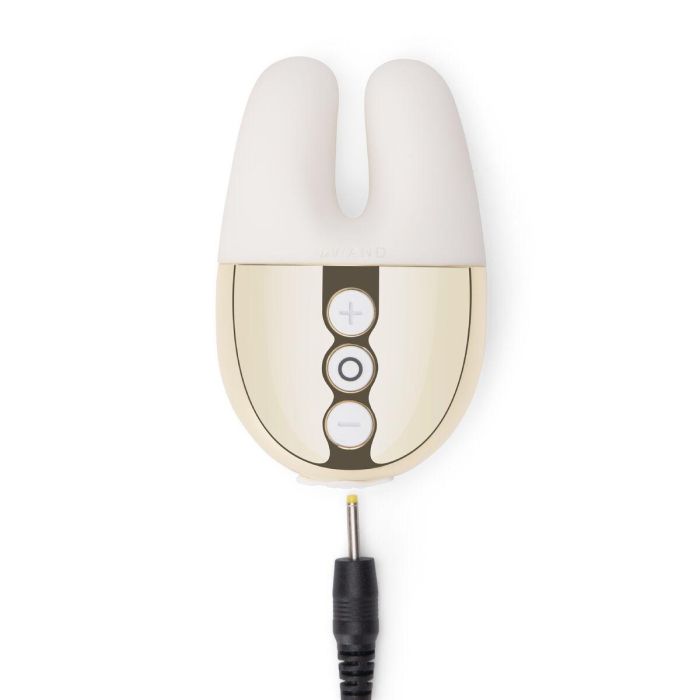 Vibrador Doble Estimulación Le Wand Blanco 15 Vibrador Doble Estimulación Le Wand Blanco 15