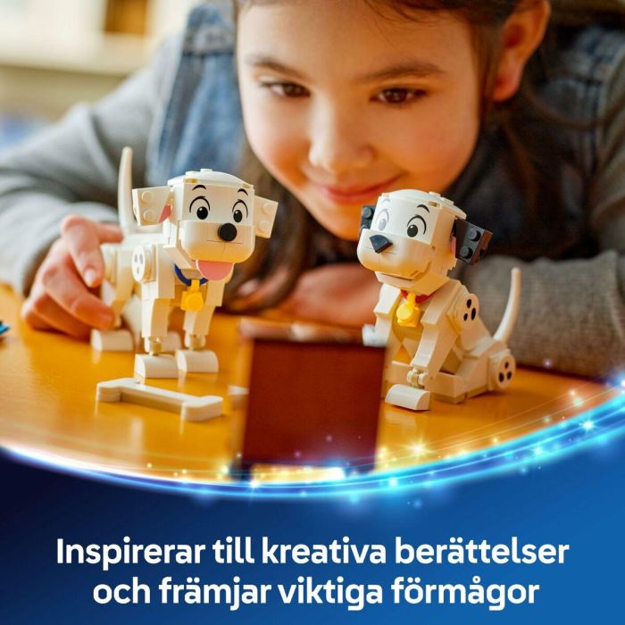 Lego Disney Classic Juego de Construcción Lucky y Penny: Cachorros de 101 Dálmatas 10