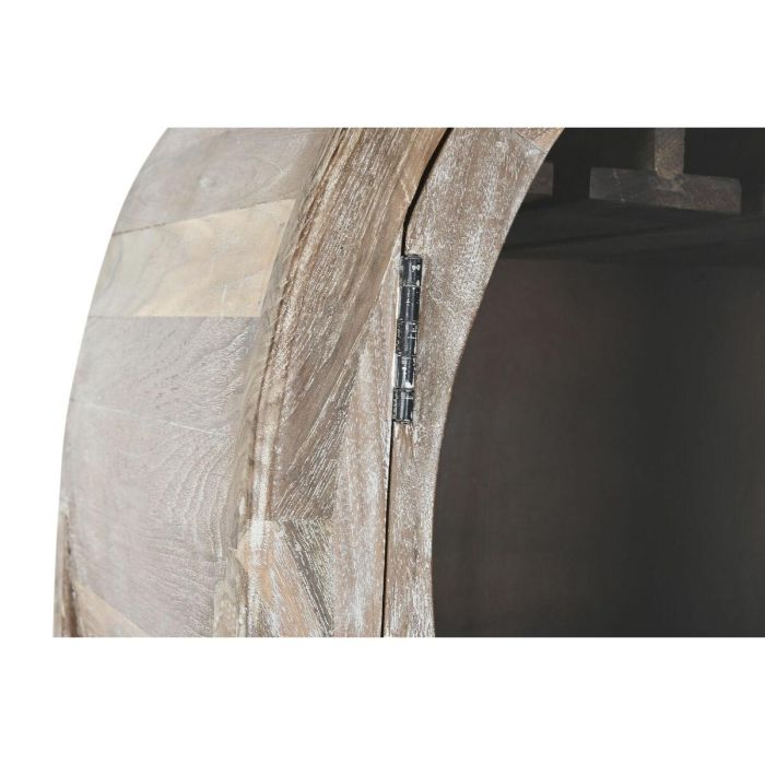 DKD Home Decor Mueble Bar Alpino de Madera Reciclada, Teca y Cristal Natural con 2 Puertas 40x182x75 cm 10 DKD Home Decor Mueble Bar Alpino de Madera Reciclada, Teca y Cristal Natural con 2 Puertas 40x182x75 cm 10