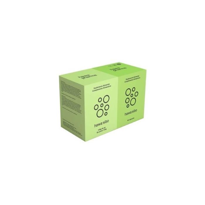 HAWA PHARMA Kit SIBO Crecimiento Bacteriano Intestinal Excesivo 90 Cápsulas + 120g Polvo Bienestar Digestivo