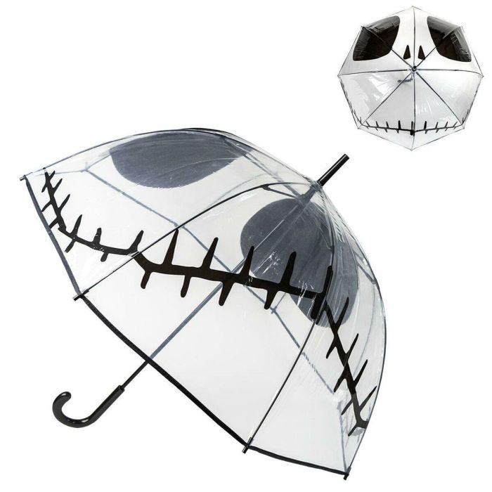 Paraguas The Nightmare Before Christmas Transparente 60 cm Negro PoE 4